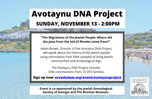 Banner Image for Avotaynu DNA Project