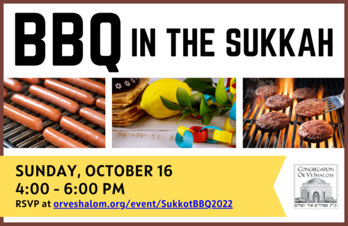 Banner Image for Sukkot BBQ 2022