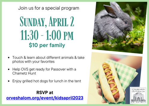 		                                </a>
		                                		                                
		                                		                            	                            	
		                            <span class="slider_description">Fun program for young families.</span>
		                            		                            		                            <a href="https://www.orveshalom.org/event/kidsapril2023" class="slider_link"
		                            	target="">
		                            	Click here to sign up.		                            </a>
		                            		                            