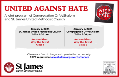 Banner Image for United Against Hate Classes