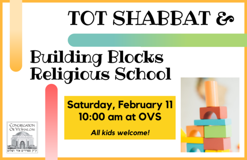		                                
		                                		                            	                            	
		                            <span class="slider_description">Join us for Tot Shabbat along with our friends from Building Blocks Religious School.</span>
		                            		                            		                            