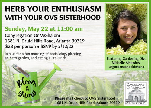 Banner Image for Sisterhood Program - Herb Your Enthusiasm