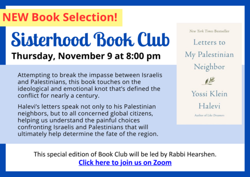 Banner Image for Sisterhood Book Club November 2023