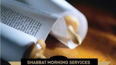 Banner Image for Shabbat Morning Services, May 22, 2021