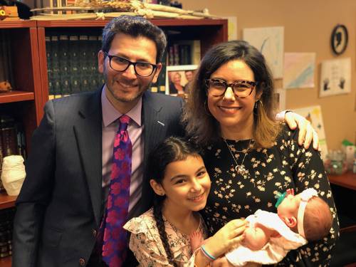 Rabbi Hearshen and family