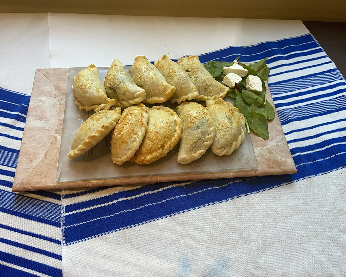 Burekas on Platter