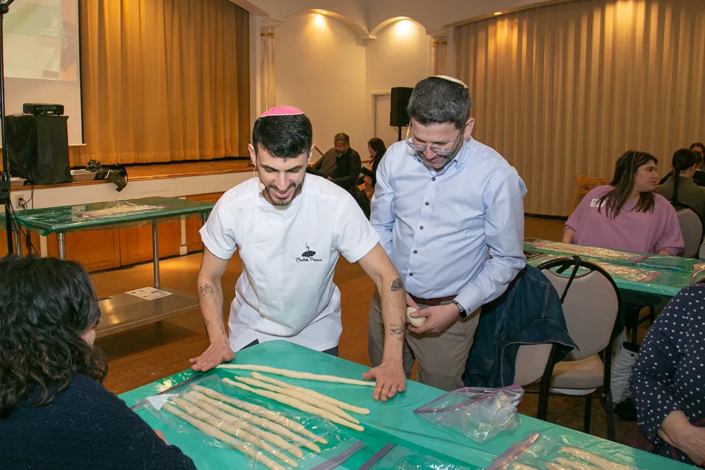 Rabbi Hearshen Learning from Challah Prince